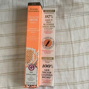 Grande Cosmetics GrandeBROW 2-In-1 Tinted Gel - Dark